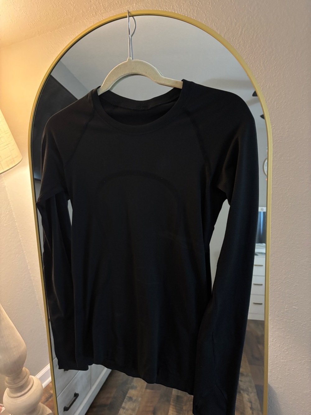 Black Long Sleeve Lululemon Top